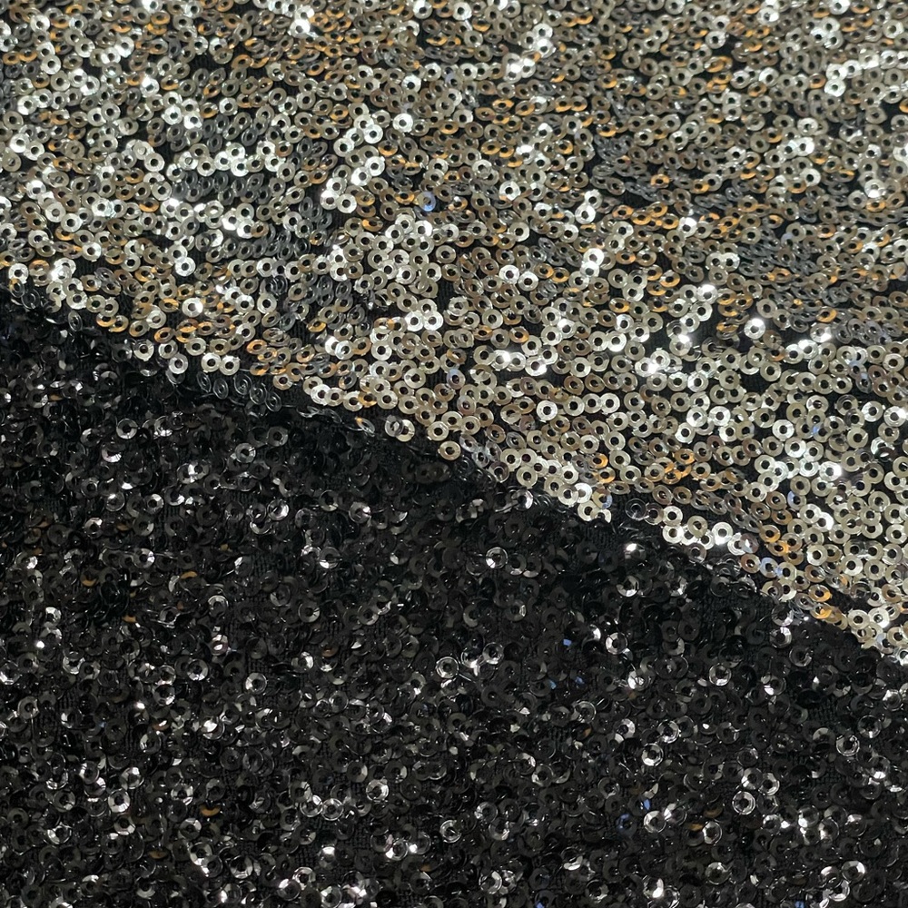 Express Color Block Sequin V-Neck Mini Slip Dress… - image 6